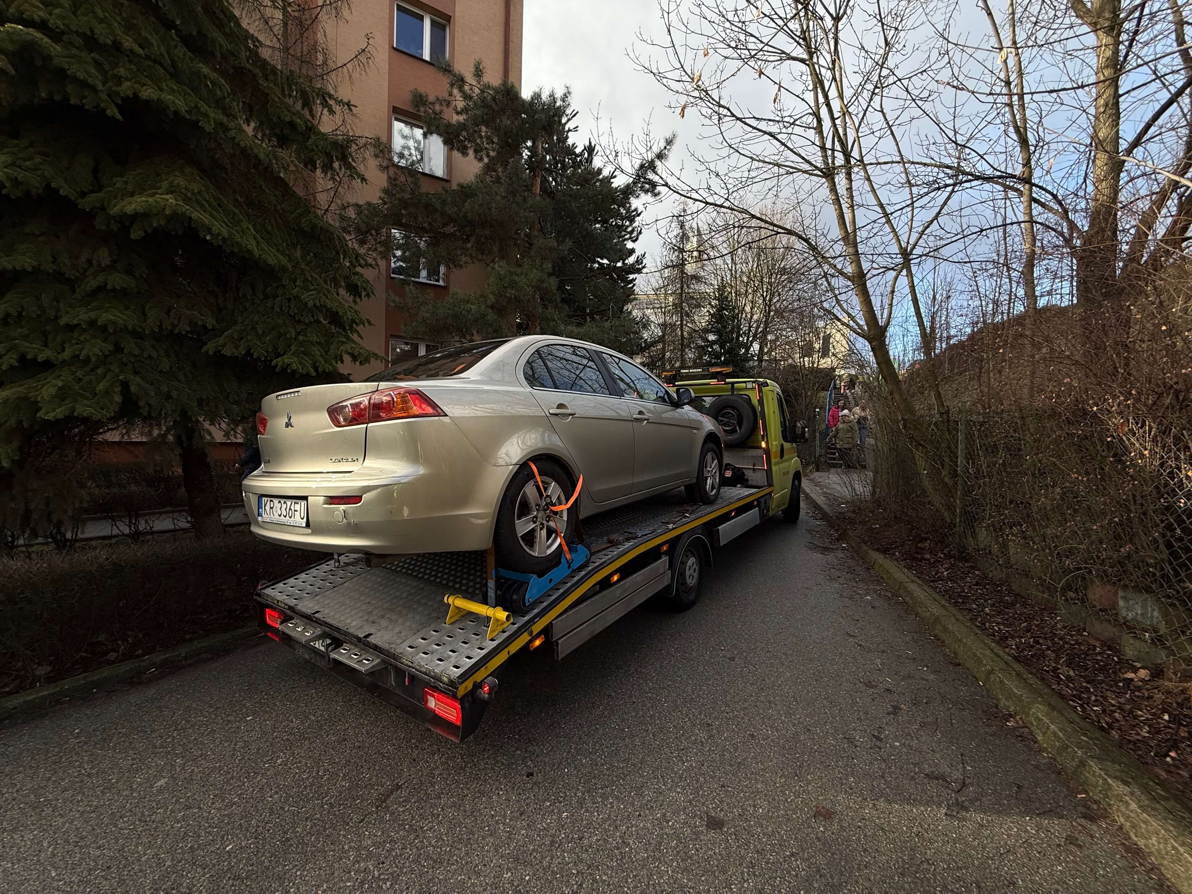 Holowanie samochodów w Krakowie